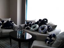 Pillows in Hanza Hotel